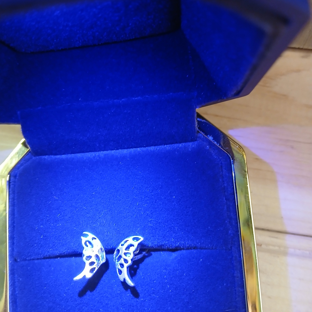Sterling Silver Butterfly Wing Ring